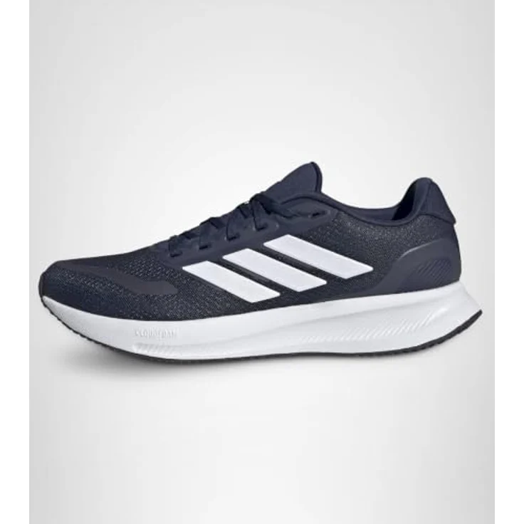 ADIDAS Herren Laufschuh Runfalcon 5, Cloudfoam Dämpfung, atmungsaktives Mesh-Obermaterial, schwarz – Bild 10