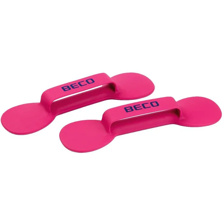 Beco Beermann Hantel Handpaddles BEflex, Pink, Silikon für Aqua-Fitness im Flachwasser