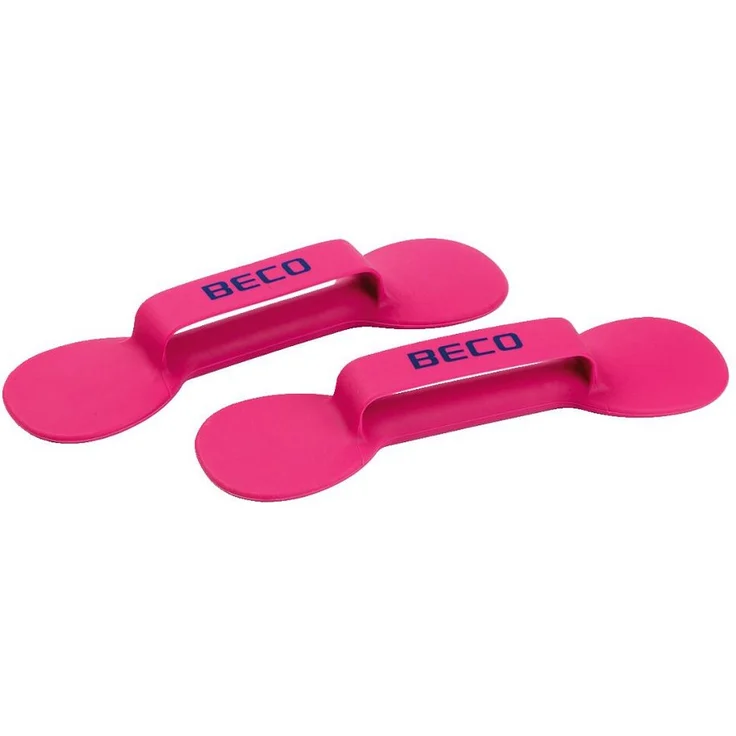 Beco Beermann Hantel Handpaddles BEflex, Pink, Silikon für Aqua-Fitness im Flachwasser