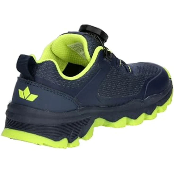Lico Outdoorschuhe Rockledge, Wanderschuhe mit schnellschnürsystem, Comfortex-Klimamembrane, marine/lemon, Größe 37 – Bild 4