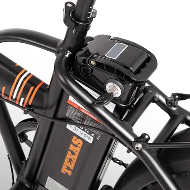 PixelPilot 20 Zoll Faltbares Fat Tire E-Bike, 250W Motor, 374Wh Akku, Reichweite bis 45 km, Shimano 7-Gang, hydraulische Scheibenbremsen – Bild 4