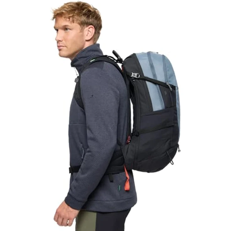 Vaude Wizard Wanderrucksack, 53 cm, blau, 100% Polyamid, 31 x 25 x 53 cm – Bild 8