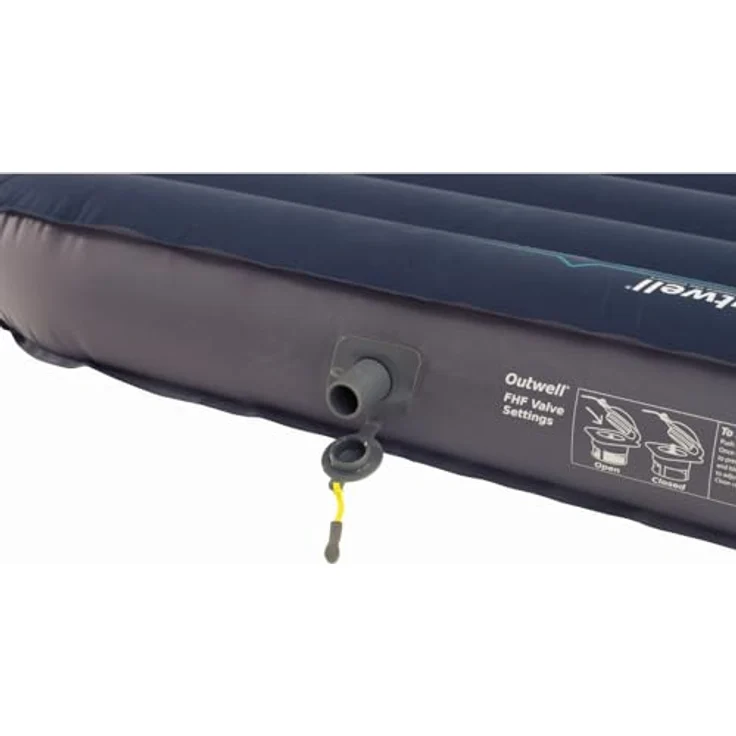 Outwell Dreamscape Insulated Single, Thermomatte mit 3D-Form, PFC-frei und Isofill Premium-Isolierung, ideal für Frühjahr bis Herbst – Bild 2