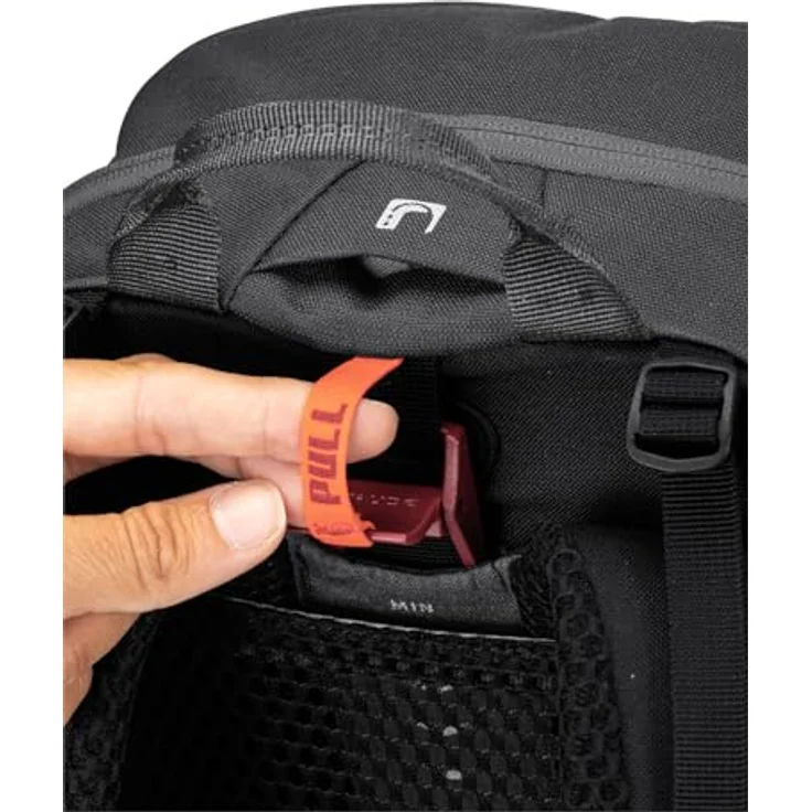 Vaude Wizard 18 L, Wanderrucksack 50 cm, schwarz, 100% Polyester, 30 x 21 x 50 cm – Bild 7