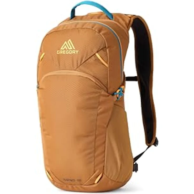 Gregory Nano 18, Wanderrucksack mit 18 L Volumen, gepolstertem Airmesh-Schultergurt, 51 cm, 0.48 KG, Braun (Moab Tan) – Bild 1