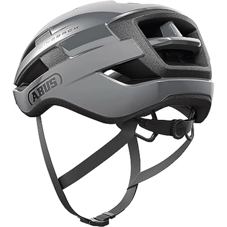 Abus WingBack, Velohelm für Kopfgrößen 51-55 cm, leicht, minimalistisch mit tiefen Belüftungskanälen, Zoom Ace Anpassung, Quin ready – Bild 6
