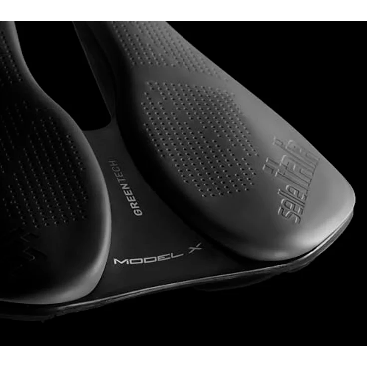 Selle Italia X Green Superflow, Fahrradsattel aus umweltfreundlichem Green-Tech, schwarz, 145x245 mm, 299 g – Bild 6