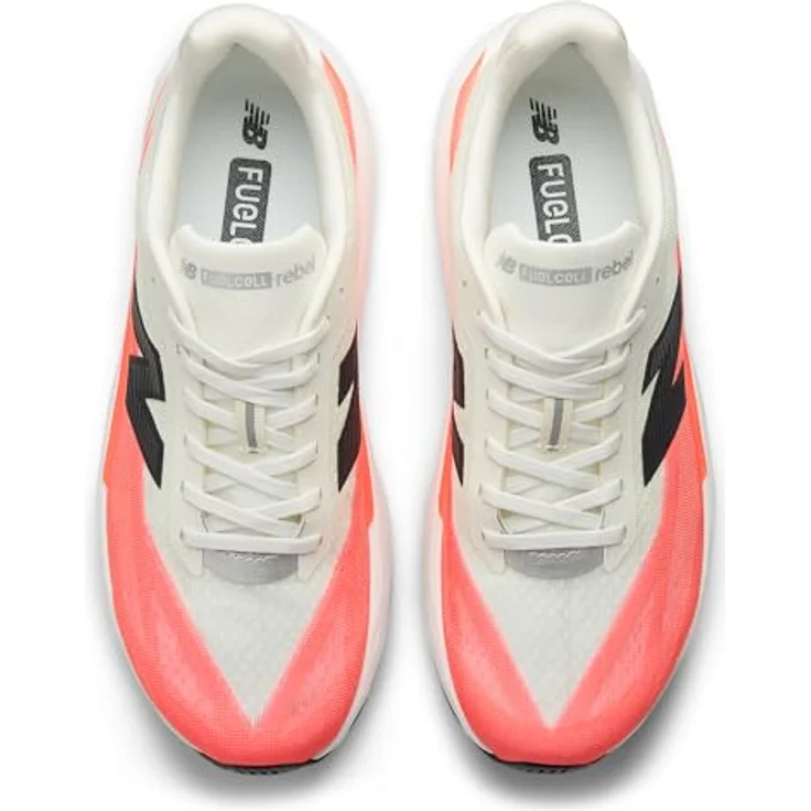 New Balance FuelCell Rebel v5, Herren Laufschuhe mit reaktiver Technologie, rot, Größe 44.5 – Bild 4