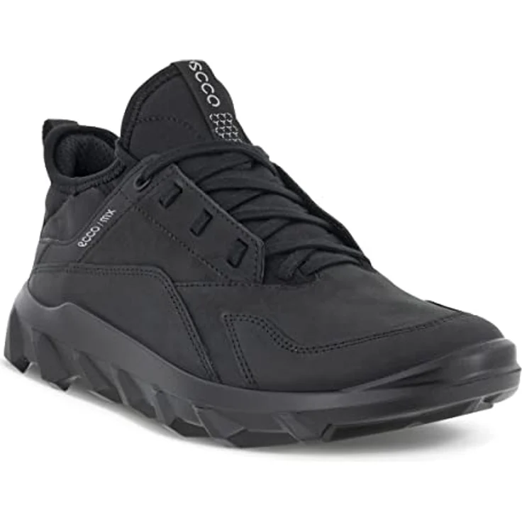 Ecco Mx Gtx, Damen Wanderschuhe, Schwarz, atmungsaktives Obermaterial, robuste Gummisohle, individuelle Schnürung – Bild 2