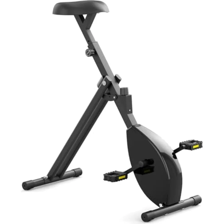 Deskbike Premium Tischfahrrad Schwarz 107cm - Max. Einstellbare Höhe - Heimtrainer für Büro und Zuhause – Bild 1