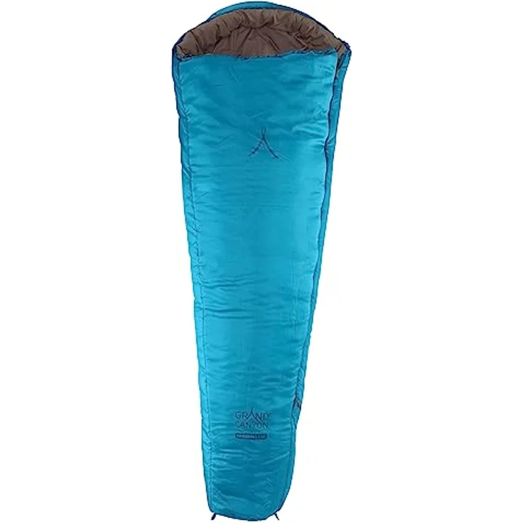 Grand Canyon Fairbanks 150 Kids, Mumien-Schlafsack für Kinder, komfortabel bis -21°C, wasserdicht, 170 cm – Bild 1
