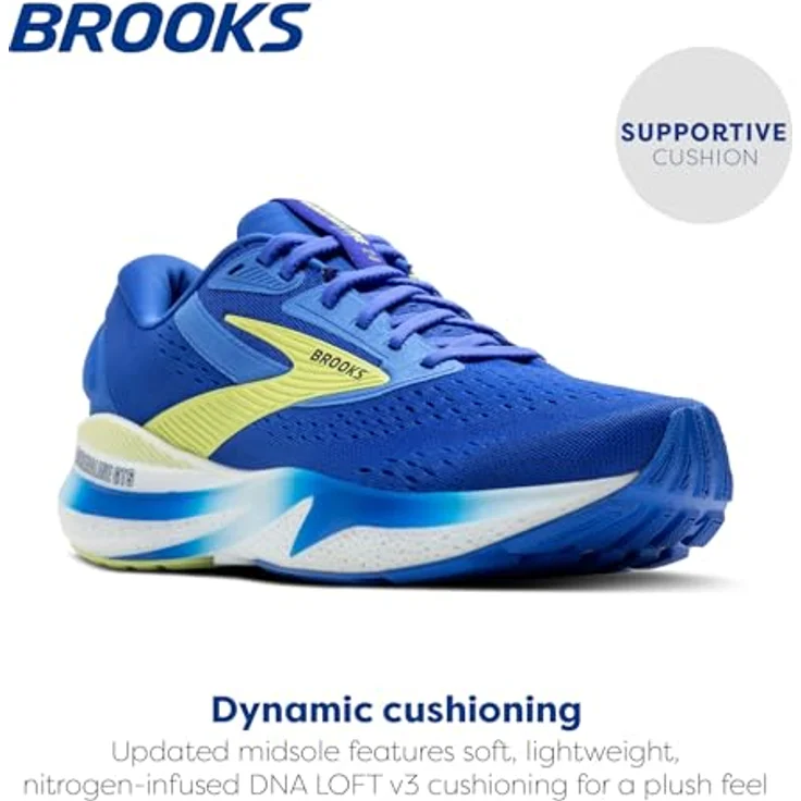 Brooks Adrenaline GTS 24 Laufschuhe Herren, Stabilitätsschuh mit mittlerer Dämpfung für Straße und Waldwege, atmungsaktives Textilobermaterial – Bild 2