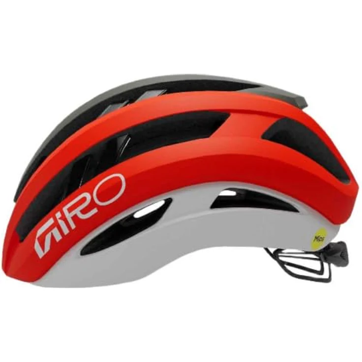 Giro Aries Spherical Fahrradhelm, leicht und komfortabel, Technologie MIPS, Flamme/Rot M – Bild 3