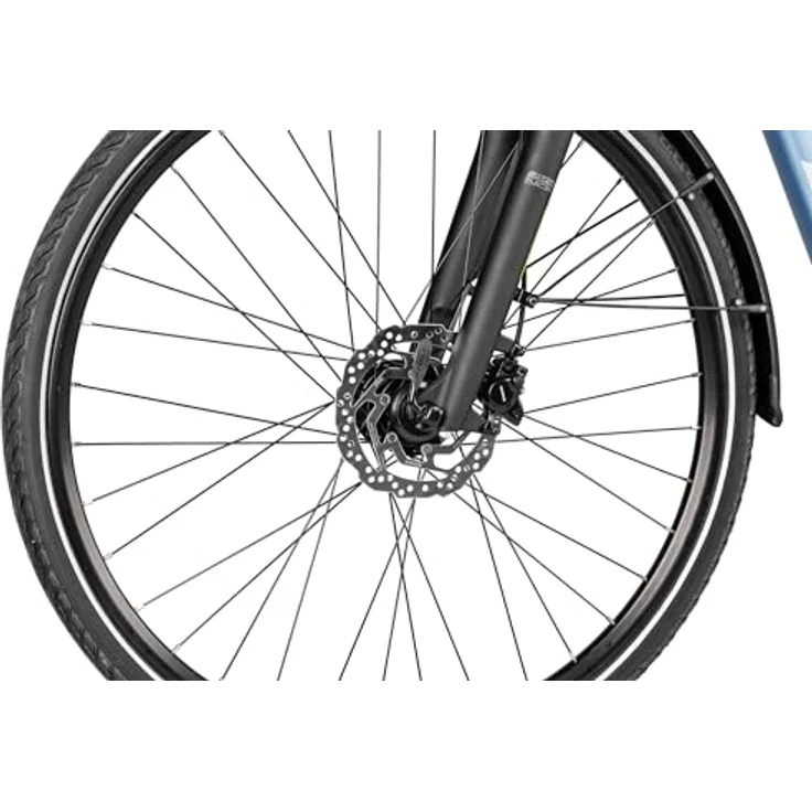 2R Manufaktur TRX GO Wave, Damen-Citybike mit Tiefeinstieg, 28 Zoll, Aluminium, hydraulische Scheibenbremsen, hellblau, 56 cm – Bild 5