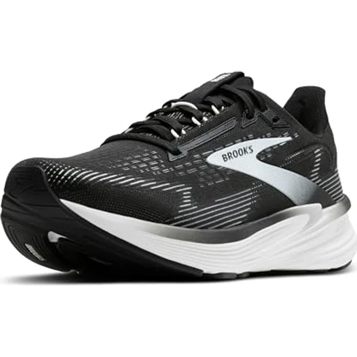 Brooks Running Shoes 1104681D090, leichte Laufschuhe mit DNA LOFT v2-Dämpfung, schwarz, Größe 43 – Bild 1