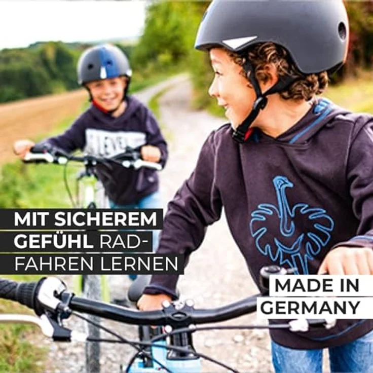 Kinderhaus Blaubär PUKY Fahrradhelm retro blue, Sicherheitshelm mit abnehmbaren Licht-Modul, 17 Lüftungslöchern und optimaler Passform – Bild 9