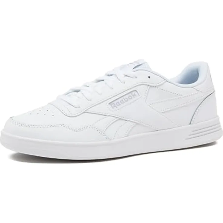 Reebok Court Advance In White Sneakers, Trittsichere Sohle aus Leder und Synthetik, 5 UK / 37.5 EU / 6 US