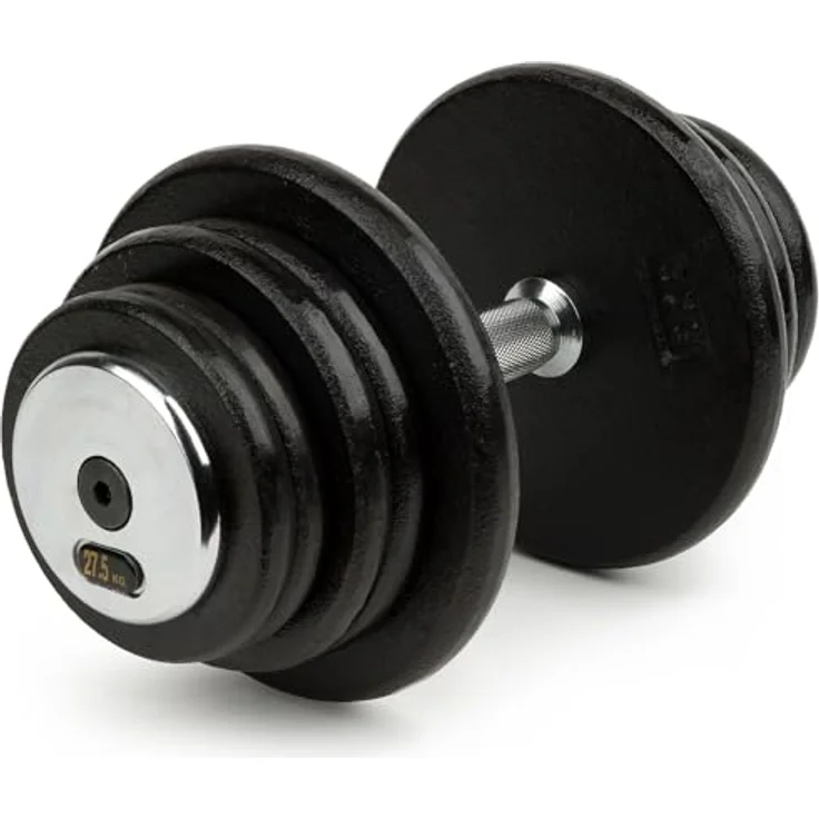 Sport-Thieme Kompakthantel aus Gusseisen | Hochwertige Kurzhantel in Studioqualität | 15 Gewichtsklassen: 2,5 kg - 40 kg | 30 mm Hantelstangendurchmesser | Markenqualität – Bild 2