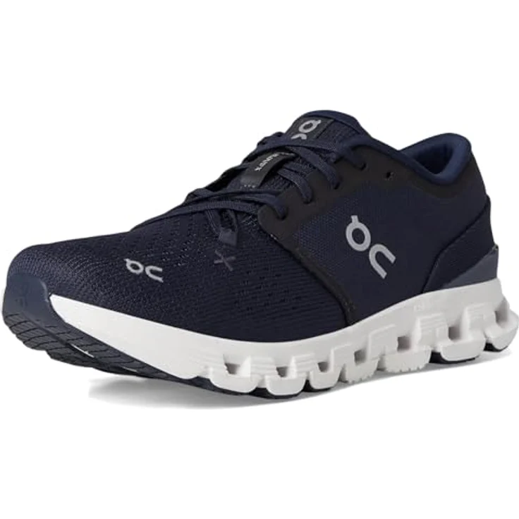 ON Cloud X 4 Herren Laufschuhe, leichte Allround-Schuhe mit CloudTec®-Dämpfung, blau, EU 43 – Bild 7