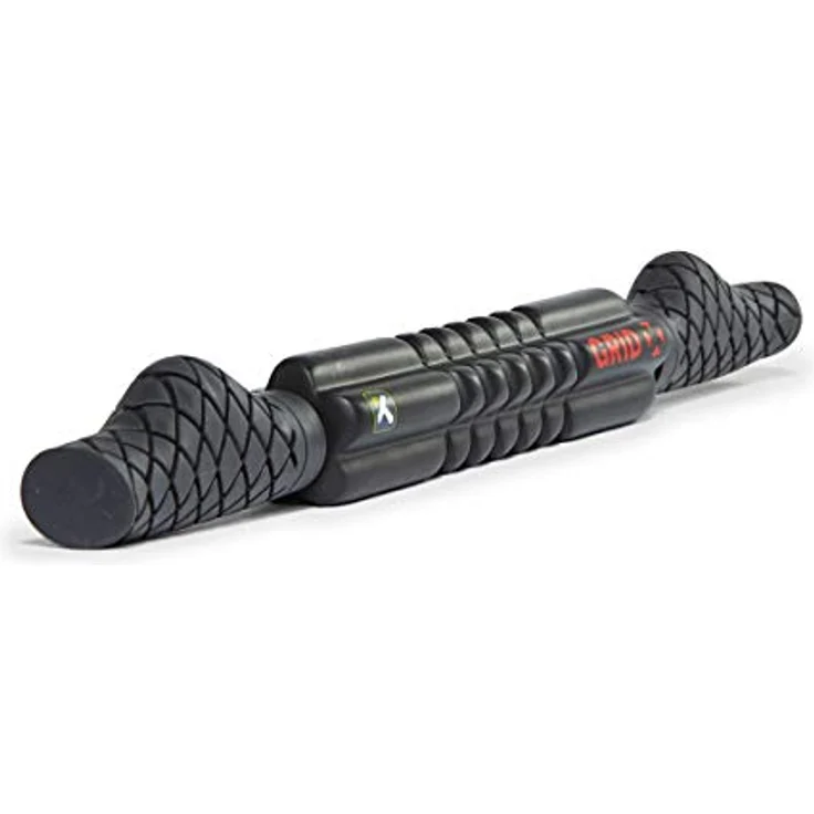 Trigger Point GRID STK X, Handheld Massage Roller mit GRID Oberfläche und AcuGRIP Griffen, Schwarz – Bild 6