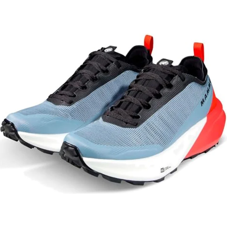Mammut Aenergy Trail All Mountain Low Women - robuster Trailrunning-Schuh mit abriebfestem TPU-Rand, Farbe: nebla-mammut red, Größe: 8.5 UK / 42 2/3 – Bild 2