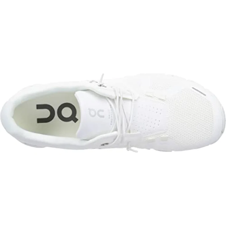 ON Schuhe Running Cloud 5, Laufschuhe in Weiß, Größe 44,5, Obermaterial Synthetik, Schnürung – Bild 5