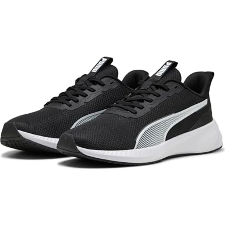 PUMA Flyer Lite 3 31079701, Laufschuhe mit SoftFoam+ Innensohle und recyceltem Obermaterial, schwarz – Bild 3