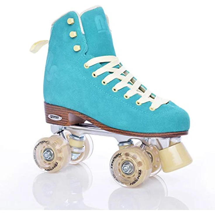 TEMPISH Damen Nessie Star Rollschuhe, blau, echtes Leder, anatomisch geformte Zunge, für Anfänger und Fortgeschrittene – Bild 1