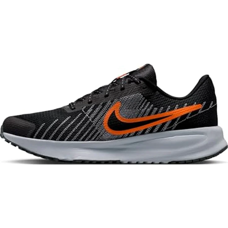 Nike Run Defy Herren Laufschuhe, atmungsaktiv mit flexibler Dämpfung und trittsicherer Gummisohle, schwarz – Bild 1