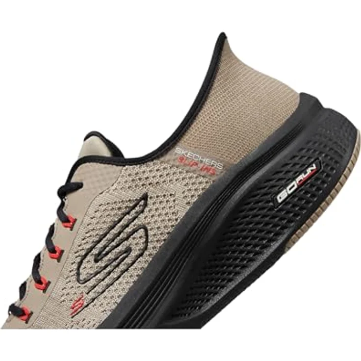 Skechers GO RUN ELEVATE 2.0-STEADY MOTION, Herren Laufschuhe für Roadrunning, Slip-In-Konstruktion, Grau, Größe 46 – Bild 5