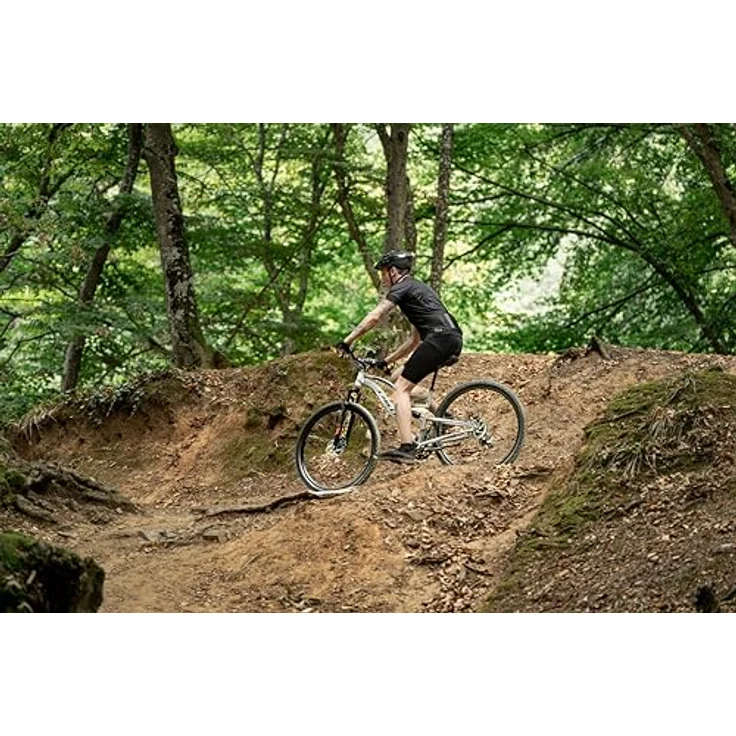 Chillaxx Bike Falcon Premium Mountainbike, 24 und 26 Zoll, Vollfederung, 21 Gang-Schaltung, Scheibenbremse, für Jungen, Mädchen, Damen und Herren – Bild 5