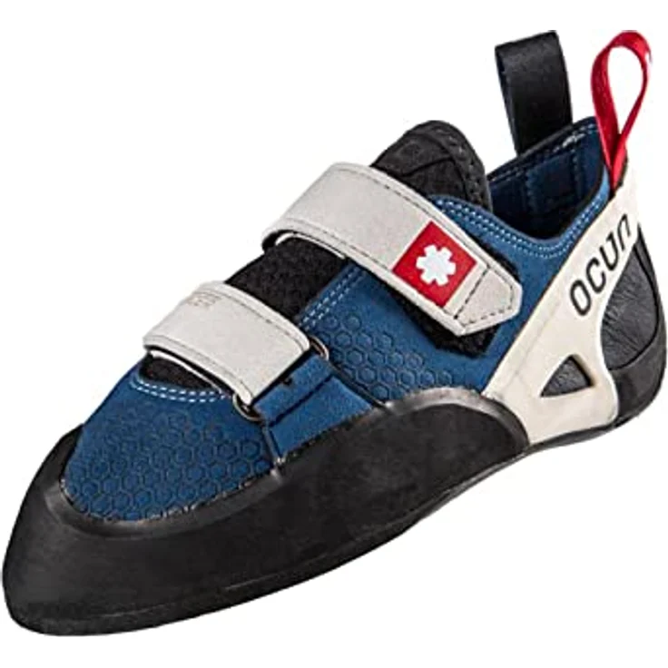 Ocun Advancer QC, Damen Kletterschuhe für langanhaltende Performance, 45.5, Blau – Bild 1
