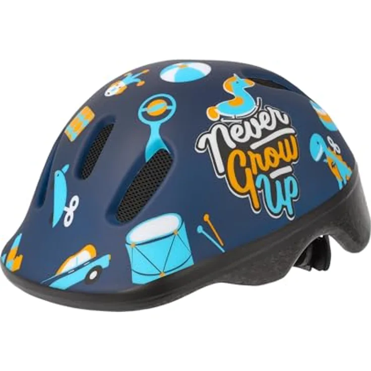 Polisport Velohelm für Kinder, Größe 44 - 48 cm, sicher und komfortabel