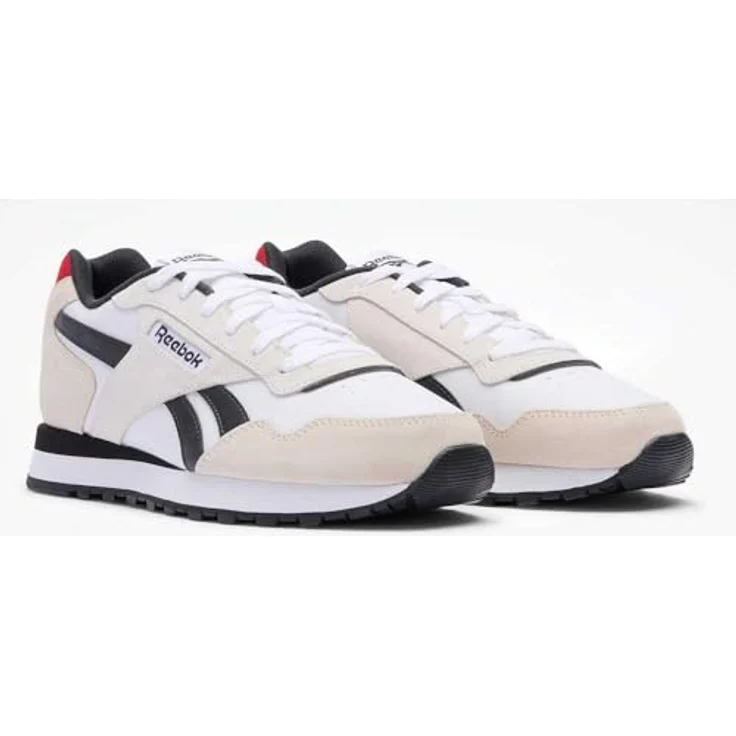 Reebok Classics Glide, Laufschuhe für Herren mit atmungsaktivem Obermaterial und rutschfester Gummi-Sohle, Weiß, EU 39 – Bild 3