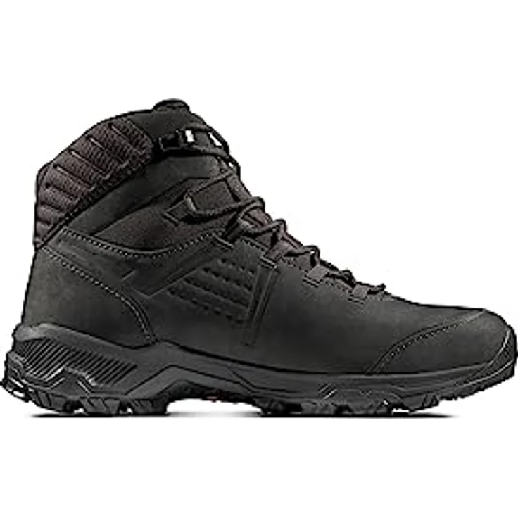 Mammut Mercury IV Mid GORE-TEX, Herren Wanderschuhe mit Vibram-Sohle und terracare® Nubukleder, Schwarz (44.5, 45) – Bild 2
