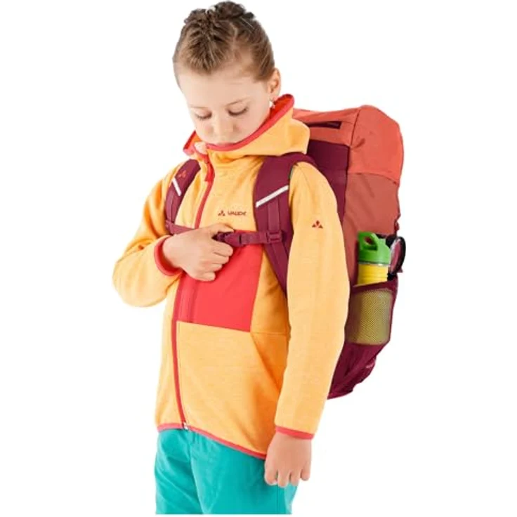 VAUDE Skovi 15, Wanderrucksack mit gepolstertem Rücken und bequemen Schulterträgern, blau – Bild 5