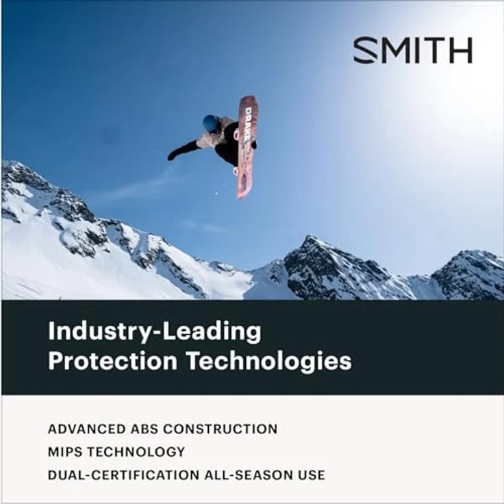 Smith Rodeo Mips, Skihelm für Kinder, 51-55 cm, S, matt Schwarz mit MIPS-Technologie – Bild 6