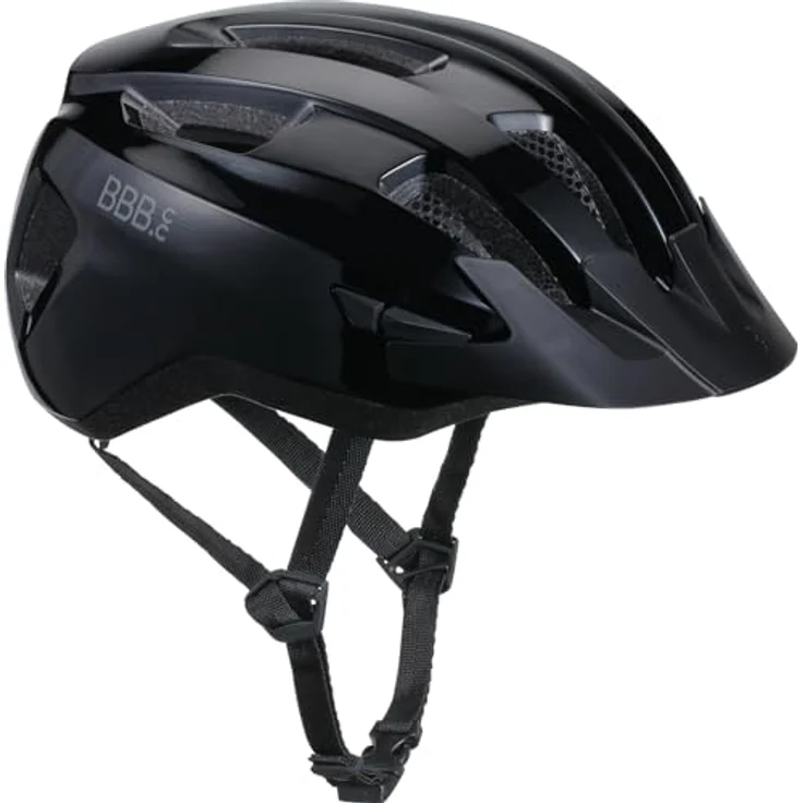 BBB Helm Condor 2.0 L (58-62cm), MTB Helm mit Omicron-Befestigungssystem, glanz schwarz – Bild 1