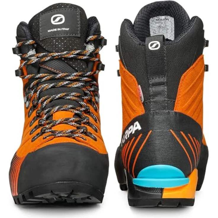 Scarpa Ribelle HD, Herren Wanderschuhe für alpine Herausforderungen, Vibram Sohle, semi-steigeisenfest, 44.5, Grün – Bild 7