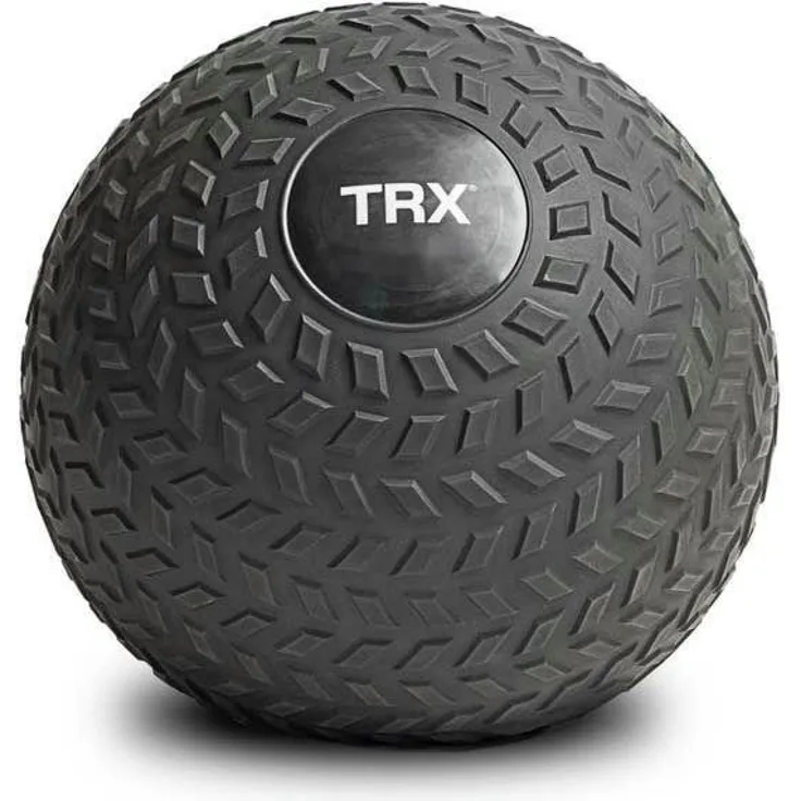 TRX Slam Ball 6 lb / 2.7 kg, Schwarz, sandgefülltes, stoßresistentes Design mit rutschfester Oberfläche für funktionelles Training