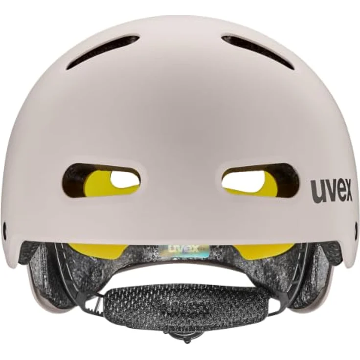 Uvex Kid 4 Style MIPS, Kinder-Fahrradhelm mit abnehmbarem Innenfutter, warm grey matt – Bild 2