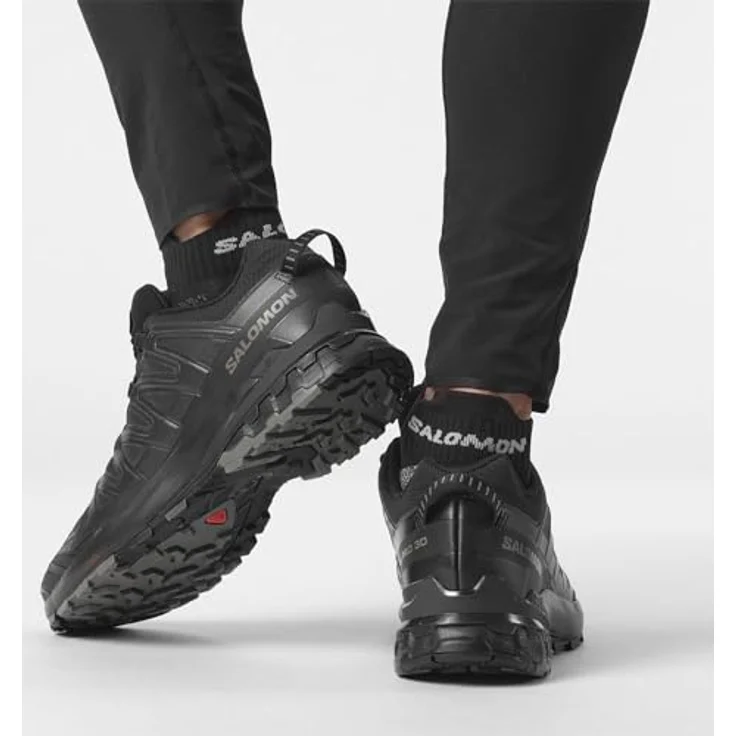 Salomon Herren Laufschuhe X Ultra 3 GTX, Schwarz, GORE-TEX, Größe 43 1/3, wind- und wasserdicht, All Terrain Contagrip®-Sohle – Bild 2