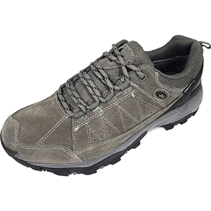 Lico Fairfield, Herren Wanderschuhe, wasserdicht und atmungsaktiv aus Veloursleder, Größe 46, Grau – Bild 3