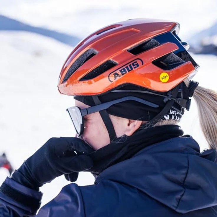ABUS Rennradhelm PowerDome MIPS - leichter Fahrradhelm mit cleverem Belüftungssystem und Aufprallschutz - Italy - Silber, Größe L - für Damen und Herren – Bild 7
