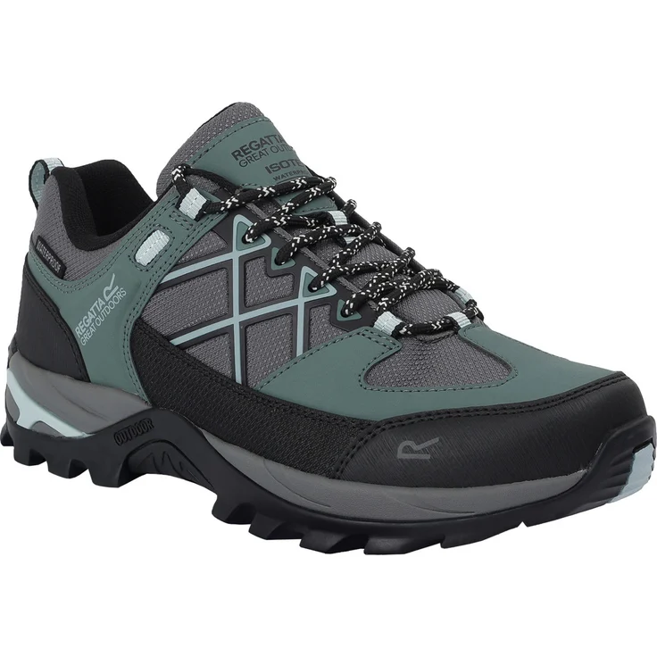 Regatta Samaris III, Wanderschuhe mit ISOTEX-Membran für trockene Füße, anthrazit/petrol