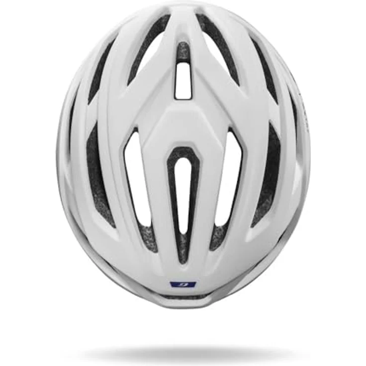 Julbo Fast Lane Fahrradhelm, leichter und sicherer Helm mit aerodynamischem Design, Weiß, Größe 58-62 cm – Bild 5