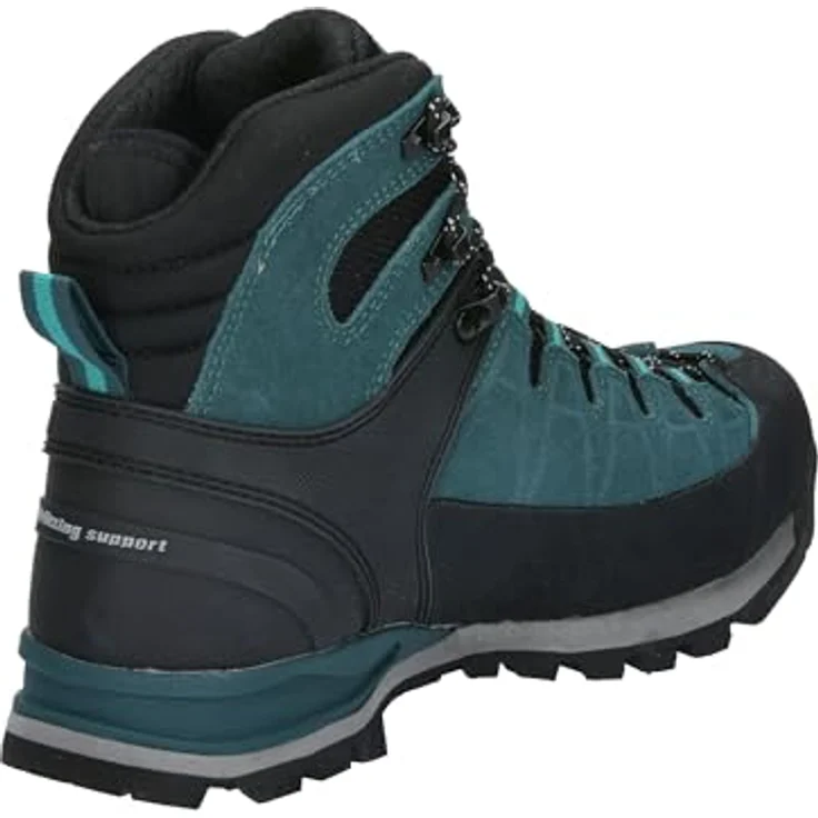 Brütting Mount Tasman, Unisex Wanderschuhe, Wasserdicht, Atmungsaktiv, Veloursleder, Türkis Blau, Größe 42 – Bild 4