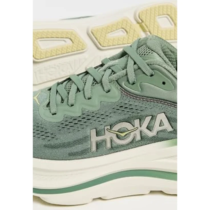 Hoka One One M Bondi 9, Herren Laufschuhe in Grün/Braun, Größe 44 2/3 – Bild 4