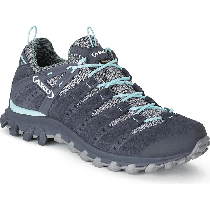 AKU Alterra Lite GTX ws, Wanderschuhe in Anthrazit/Light Blue, Größe 7.5