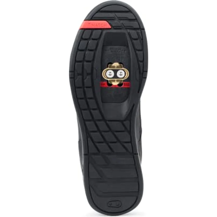 Crankbrothers Mallet Lace, Clip-in Stiefel für MTB in schwarz und rot, Größe 41 – Bild 5